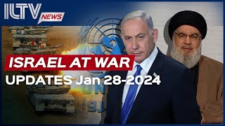 Israel Daily News – War Day 114 January 28 2024 [upl. by Nevanod705]