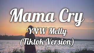 YNW Melly  Mama Cry Remix Lyrics quotMama please dont you cry Im sorry quot Tiktok Version [upl. by Refanej]