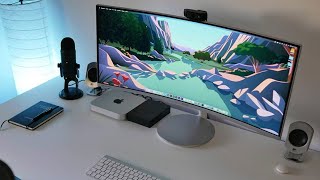 🖥 EL MEJOR MONITOR EXTERNO PARA TU MAC  Samsung Ultrawide 34 pulgadas [upl. by Acinomaj]