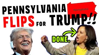 Pennsylvania FLIPS For Trump [upl. by Nedyah]