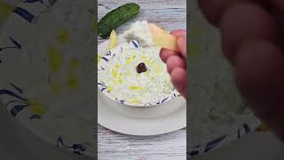 Creamy Cucumber Tzatziki The BEST Greek Dip Youll Ever Make [upl. by Gausman176]