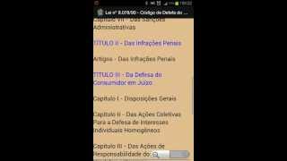 Defesa do Consumidor  Aplicativo Android  LEIA EM QUALQUER LUGAR [upl. by Goldfarb]