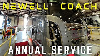 Newell Coach 1524 Annual Service at Newell Service Center Miami OK [upl. by Anirbes]