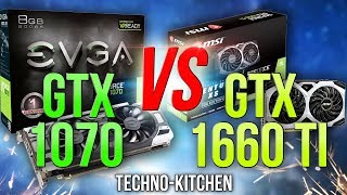 GTX 1070 vs GTX 1660 Ti [upl. by Atelokin721]