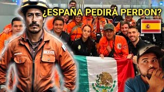 TOPOS MEXICANOS🇲🇽 llegan a ESPAÑA para AUXILIAR a VALENCIA y así REACCIONA ESPAÑA y MEXICO [upl. by Salakcin963]