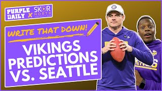 Minnesota Vikings predictions NFL Playoffs Teddy Bridgewater and more [upl. by Jacenta743]