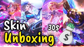 3 Epic Skin Unboxing  Lovestruck Ezreal amp Lux  Which Skin Is The Best  WILD RIFT [upl. by Ayk908]