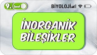 İnorganik Bileşikler  Nelerdir  Genel Özellikleri  9Sınıf Biyoloji 2023 [upl. by Naig]