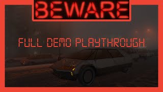 Beware Demo Full Playthrough [upl. by Ellyn]