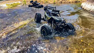 4X4 RC Rock Crawler 4WD Double Motors OffRoad Car 18 vs 112 Scale Excellent OffRoad Performance [upl. by Notlimah]