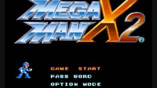 Megaman X2  Password Theme ost sness [upl. by Llekcm]