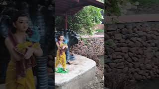 Lord krushana Govardhan ecovillage palghar  radhakrushana Temple  govardhanecovillage shorts [upl. by Mckay]