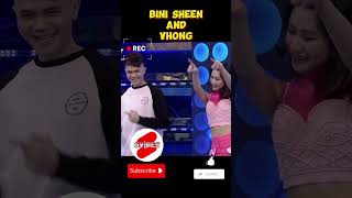 Bini Sheen and Vhong kilig moments shorts ytshorts youtubeshorts itsshowtime bini biniph [upl. by Siegel]