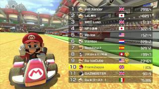 Mario Kart 8 MK8 Online  THE BEST PLAYERS IN THE WORLD [upl. by Anawed]