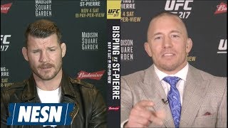 Michael Bisping Georges StPierre Preview UFC 217 [upl. by Mur]