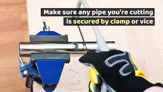 4 Safety Tips for Using a Hacksaw [upl. by Flynn]