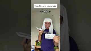 Scamming The Scammer😂😂 credit jenniefromtheblock on TikTok [upl. by Olodort173]