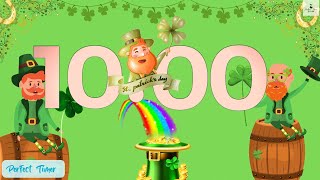 10 minute Countdown Timer  St Patricks Day  Music [upl. by Dorine]