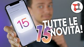 Ho INSTALLATO iOS 15 ecco TUTTE le novità [upl. by Bostow]