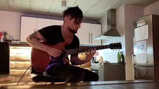 Glenn Proudfoot  Gibson SG JNR  At home in ripping it up in the Kitchen [upl. by Adnor]