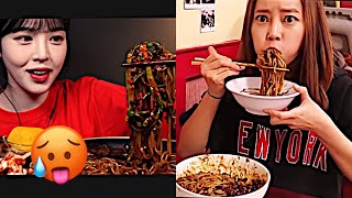 Black Bean Noodles Eating ASMR  No Talking ASMR BEST Korean Black Bean Noodles 먹방 짜장면 jajangmyeon [upl. by Esadnac]