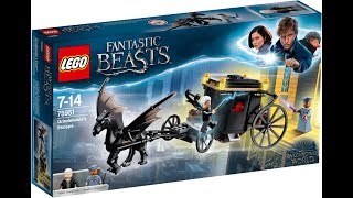 Lego Fantastic Beasts 75951 Grindelwalds Flucht Grindelwalds Escape [upl. by Wincer132]