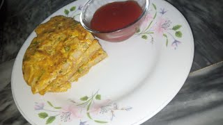 Potato Omelette RecipeQuick and Easy breakfast recipe [upl. by Warton]