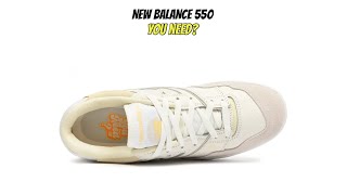 NEW BALANCE 550 YOU NEED [upl. by Darrej133]