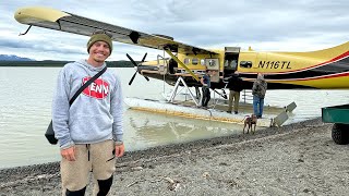 4 Days in Remote Alaska  Float Planes Salmon and Glacier Lakes [upl. by Hogle]