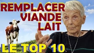 Remplacer VIANDE amp Lait  Irene Grosjean Décédée en 2024  TOP 10 Aliments Pour Devenir Végétarien [upl. by Simonetta]