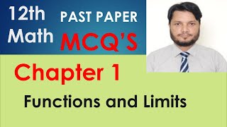 class 12 Math Chp 1 past paper Mcqs on Functions and Limits and Continuity [upl. by Shayla]