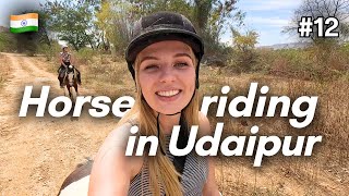 Horse Riding We Got A 4 Tattoo in UDAIPUR INDIA 🇮🇳  INDIA Vlog 12 [upl. by Notyal]