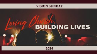 Vision Sunday 2024  Lead Pastor Gerald [upl. by Boyt485]