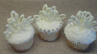 Decorating Cupcakes 64 Wedding cupcakes bridal shower cupcake [upl. by Aisereht]