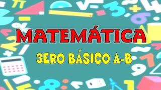 3ERO BÁSICO AB  MATEMÁTICA  RECTA NUMÉRICA [upl. by Godart6]