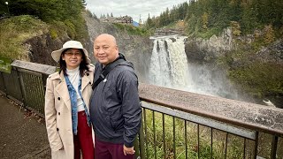 The breathtaking natural beauty of Snoqualmie Falls in Washington State 102024❤️ [upl. by Hertberg]