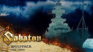 SABATON  Wolfpack Official Lyric Video [upl. by Dougall]