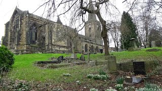 1135 AD  The Parish Church of John the Baptist Dronfield Village England UK [upl. by Roslyn]