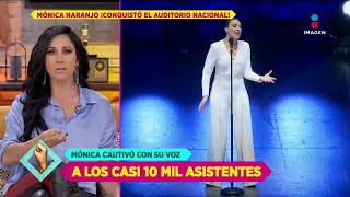 Mónica Naranjo conquista a 10 mil fans en el Auditorio Nacional  De Primera Mano [upl. by Schach903]