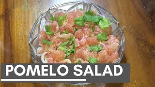 How to Make Thai POMELO SALAD  Yum Som O ยำส้มโอ  Philippines [upl. by Aguayo]