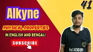 Physical Properties of Alkynes Class 11  Alkynes Basic Concepts  Part41  btosacademy [upl. by Agna]