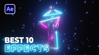 Top 10 Useful amp Creative Effects in After Effects [upl. by Kilmarx]