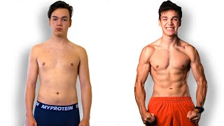 My Brother His Incredible 90 Day Body Transformation  500 CHALLENGE [upl. by Knowland]