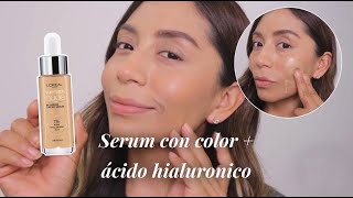 SERUM CON COLOR DE LOREAL  Plumping tinted serum [upl. by Mueller]