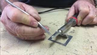 How to Tin your new Weller Soldering Iron [upl. by Oirretna]