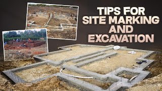 Tips for Site Marking and Excavation  Foundation Marking  Construction Tips  Kamal Kamaraju [upl. by Ponton]