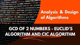 Euclids Algorithm To Find GCD of 2 numbers [upl. by Bever]