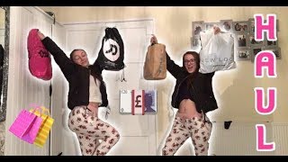 WHAT WE BOUGHT FOR CHRISTMAS  TRY ON HAUL [upl. by Enogitna]