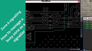 SCR Version 201 How to manage a busy signalling Zone A in SCR 75 player servers [upl. by Collete]