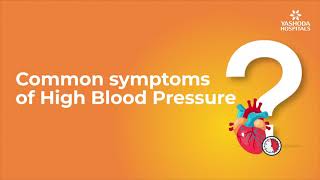 Common symptoms of High Blood Pressure  High Blood Pressure  Causes Symptoms amp Treatment Options [upl. by Chaing]